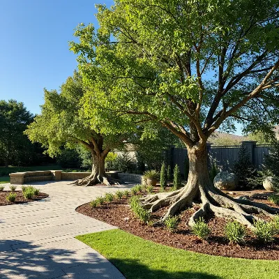 Integrated arboriculture and hardscape design