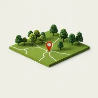 Detailed map showing Rooted Edge location