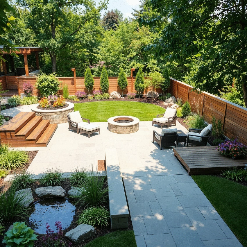 Merging Hardscape and Green Spaces