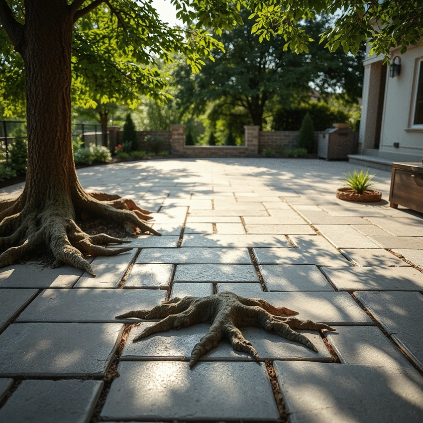 Tree Roots and Patio Design