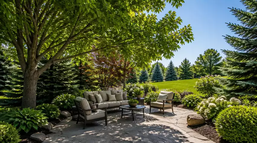 Strategic Tree Placement for Shade