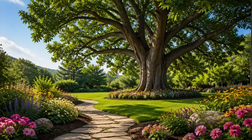 Trees as Landscape Focal Points